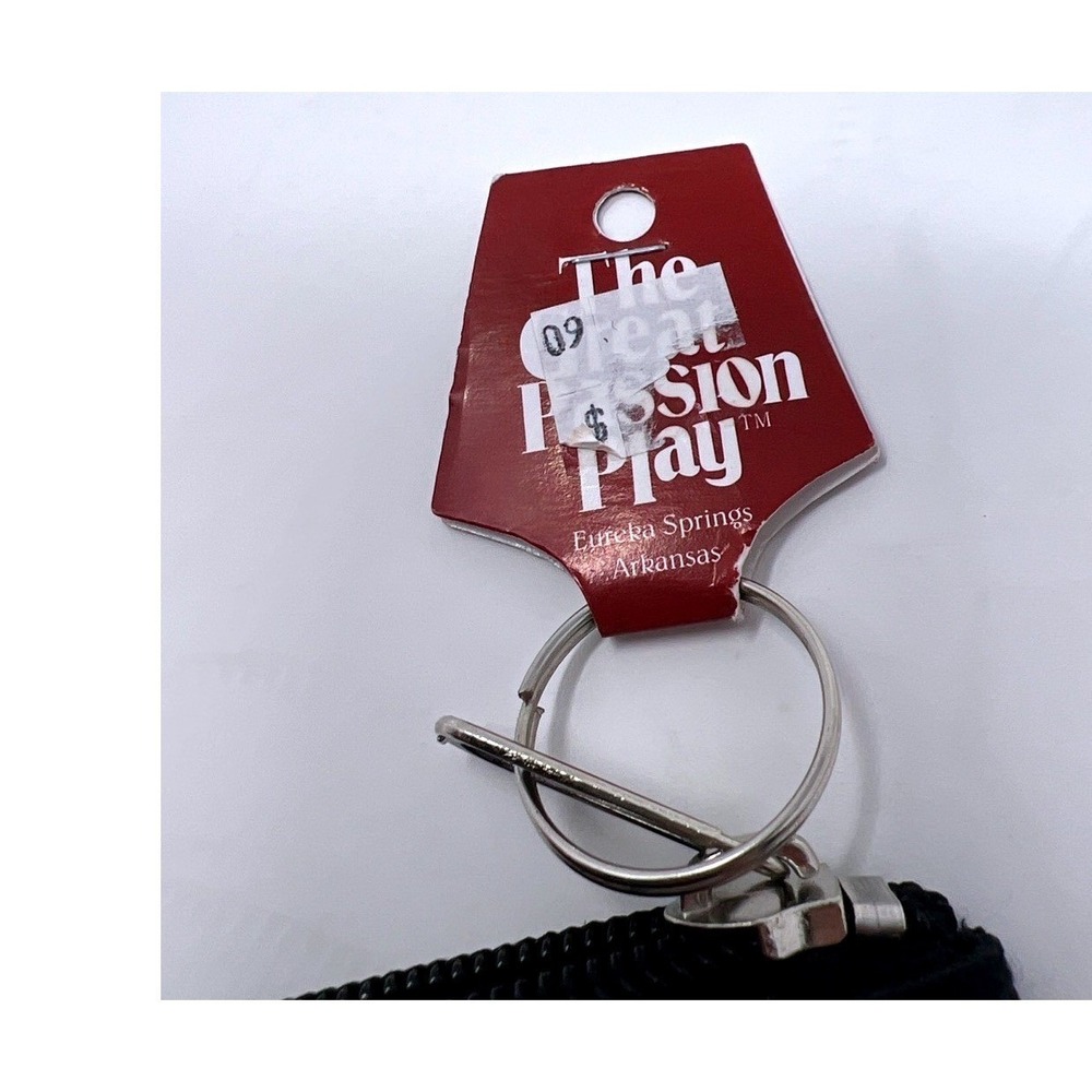 The‎ Great Passion Play Coin Purse Keychain Pouch Eureka Springs AR New With Tag - Picture 2 of 7